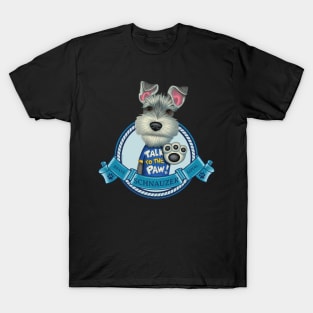 Talk to the Paw Schnauzer T-Shirt